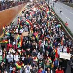Protestas contra el gobierno en Bolivia. (Foto: AP)