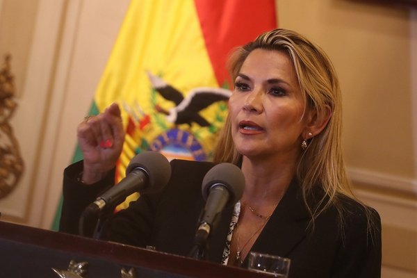 Jeanine Áñez, presidenta interina de Bolivia 