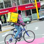 delivery en bicicleta