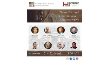 Pleno Jurisdiccional Contencioso Administrativo