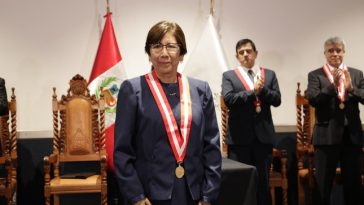 Imelda Tumialán, presidenta de la JNJ